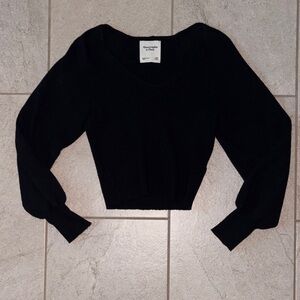 Abercrombie & Fitch Black Sweater Top